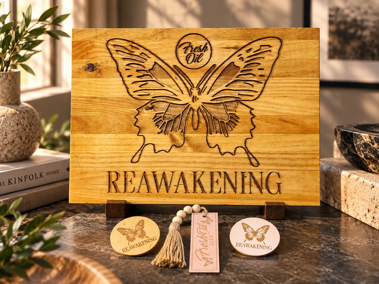 Faith-oriented handcrafted work